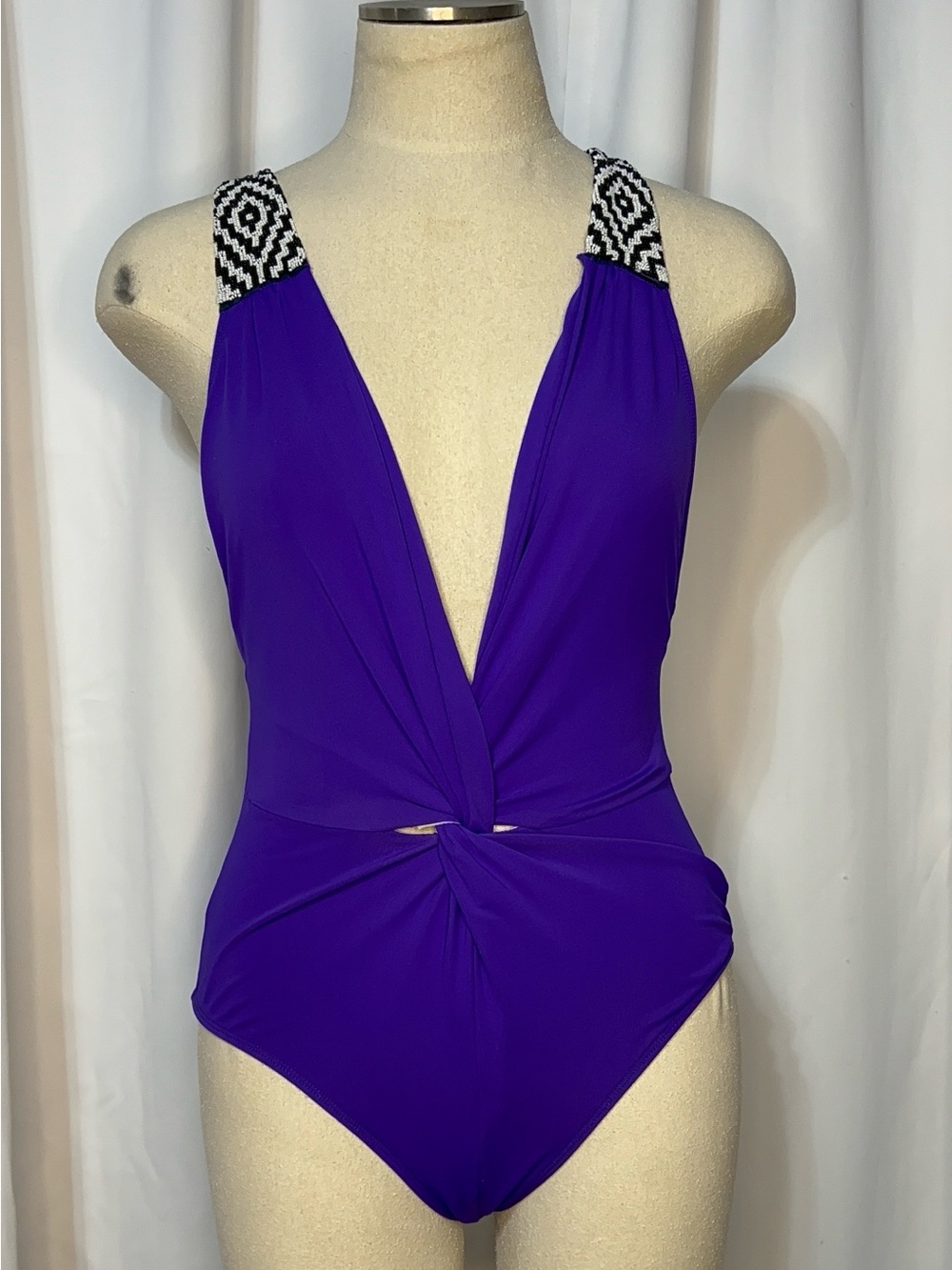 Vintage Purple Swimsuit